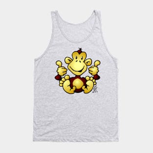 Monkey with  four thumbs up Tank Top